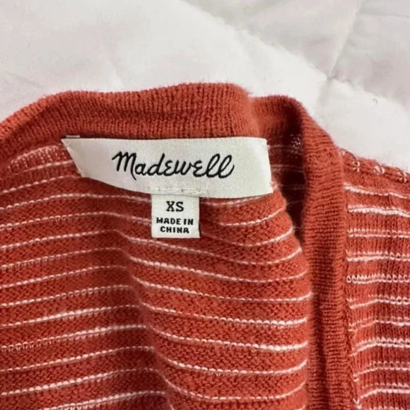 Madewell Summer Ryder longline Cardigan xs - Picture 4 of 4